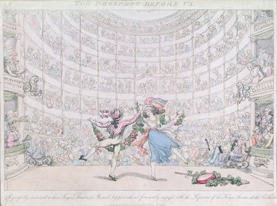 The Pantheon, Oxford Street, 1791 by Thomas Rowlandson